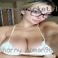 Horny woman